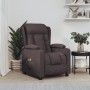 Dark brown fabric electric massage chair by vidaXL, Electric massage chairs - Ref: Foro24-3098794, Price: 307,10 €, Discount: %