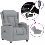 Sillón de masaje eléctrico tela gris claro de vidaXL, Sillones de masaje eléctricos - Ref: Foro24-3098789, Precio: 322,17 €, ...