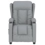 Sillón de masaje eléctrico tela gris claro de vidaXL, Sillones de masaje eléctricos - Ref: Foro24-3098789, Precio: 322,17 €, ...