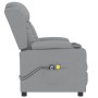 Sillón de masaje eléctrico tela gris claro de vidaXL, Sillones de masaje eléctricos - Ref: Foro24-3098789, Precio: 268,44 €, ...