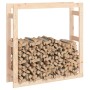 Firewood rack solid pine wood 100x25x100 cm by vidaXL, Accessories for bags and firewood holders - Ref: Foro24-822422, Price:...