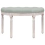 Light gray velvet bench 81.5x41x49 cm by vidaXL, Banks - Ref: Foro24-344411, Price: 79,70 €, Discount: %