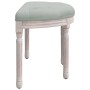 Light gray velvet bench 81.5x41x49 cm by vidaXL, Banks - Ref: Foro24-344411, Price: 79,70 €, Discount: %