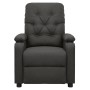 Sillón de masaje eléctrico tela gris oscuro de vidaXL, Sillones de masaje eléctricos - Ref: Foro24-3098852, Precio: 297,04 €,...