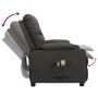 Sillón de masaje eléctrico tela gris oscuro de vidaXL, Sillones de masaje eléctricos - Ref: Foro24-3098852, Precio: 297,04 €,...