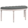 Dark gray fabric bench 110.5x45x49 cm by vidaXL, Banks - Ref: Foro24-344416, Price: 107,11 €, Discount: %