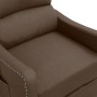 Electric massage chair taupe gray fabric by vidaXL, Electric massage chairs - Ref: Foro24-3098765, Price: 231,58 €, Discount: %