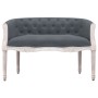 Dark gray velvet bench 98x56x69 cm by vidaXL, Banks - Ref: Foro24-344512, Price: 286,78 €, Discount: %