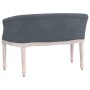 Dark gray velvet bench 98x56x69 cm by vidaXL, Banks - Ref: Foro24-344512, Price: 286,78 €, Discount: %