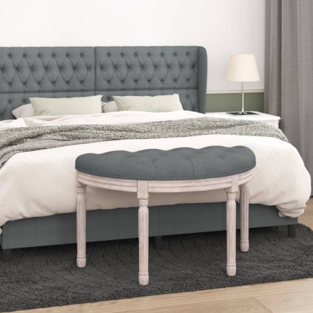 Dark gray fabric bench 81.5x41x49 cm by vidaXL, Banks - Ref: Foro24-344409, Price: 79,68 €, Discount: %