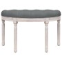 Dark gray fabric bench 81.5x41x49 cm by vidaXL, Banks - Ref: Foro24-344409, Price: 79,68 €, Discount: %