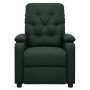 Sillón de masaje eléctrico tela verde oscuro de vidaXL, Sillones de masaje eléctricos - Ref: Foro24-3098857, Precio: 255,99 €...