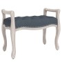 Dark gray velvet bench 80x45x60 cm by vidaXL, Banks - Ref: Foro24-344433, Price: 86,24 €, Discount: %