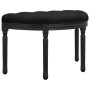 Banco de terciopelo negro 81,5x41x49 cm de vidaXL, Bancos - Ref: Foro24-344414, Precio: 89,78 €, Descuento: %