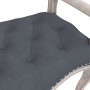 Dark gray velvet bench 80x45x60 cm by vidaXL, Banks - Ref: Foro24-344433, Price: 86,24 €, Discount: %