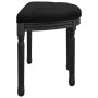 Banco de terciopelo negro 81,5x41x49 cm de vidaXL, Bancos - Ref: Foro24-344414, Precio: 89,78 €, Descuento: %