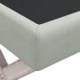 Light gray velvet stool with storage 45x45x49 cm by vidaXL, Benches for halls and storage - Ref: Foro24-344518, Price: 54,68 ...