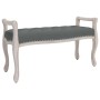 Dark gray fabric bench 110x45x60 cm by vidaXL, Banks - Ref: Foro24-344437, Price: 92,63 €, Discount: %