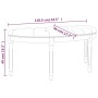 Pink velvet bench 110.5x45x49 cm by vidaXL, Banks - Ref: Foro24-344420, Price: 107,11 €, Discount: %