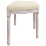 Linen bench 110.5x45x49 cm by vidaXL, Banks - Ref: Foro24-344415, Price: 115,56 €, Discount: %