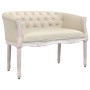 Linen bench 98x56x69 cm by vidaXL, Banks - Ref: Foro24-344508, Price: 361,45 €, Discount: %