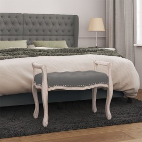 Dark gray fabric bench 80x45x60 cm by vidaXL, Banks - Ref: Foro24-344430, Price: 82,03 €, Discount: %