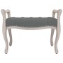 Dark gray fabric bench 80x45x60 cm by vidaXL, Banks - Ref: Foro24-344430, Price: 82,03 €, Discount: %