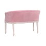 Banco de terciopelo rosa 98x56x69 cm de vidaXL, Bancos - Ref: Foro24-344513, Precio: 238,12 €, Descuento: %