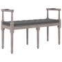 Dark gray fabric bench 110x40x70 cm by vidaXL, Banks - Ref: Foro24-344423, Price: 82,03 €, Discount: %