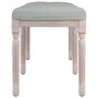 Light gray velvet bench 110x40x49 cm by vidaXL, Banks - Ref: Foro24-344453, Price: 99,98 €, Discount: %