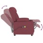 Red fabric electric massage chair by vidaXL, Electric massage chairs - Ref: Foro24-3098792, Price: 309,55 €, Discount: %