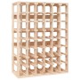 Solid pine wood bottle rack 70x33x94 cm by vidaXL, Wine racks - Ref: Foro24-822531, Price: 105,22 €, Discount: %