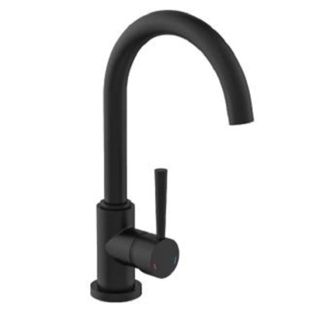 SCHÜTTE Mixer tap with high spout CORNWALL low pressure matte black by SCHÜTTE, Faucets - Ref: Foro24-435076, Price: 109,67 €...