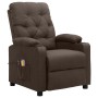 Brown fabric electric massage chair by vidaXL, Electric massage chairs - Ref: Foro24-3098855, Price: 264,72 €, Discount: %