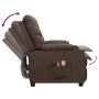 Brown fabric electric massage chair by vidaXL, Electric massage chairs - Ref: Foro24-3098855, Price: 264,72 €, Discount: %