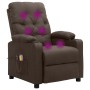 Brown fabric electric massage chair by vidaXL, Electric massage chairs - Ref: Foro24-3098855, Price: 264,72 €, Discount: %