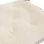 Linen bench 110x45x60 cm by vidaXL, Banks - Ref: Foro24-344436, Price: 134,79 €, Discount: %