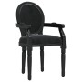 Black velvet dining chair 54x56x96.5 by vidaXL, dining chairs - Ref: Foro24-344486, Price: 163,93 €, Discount: %