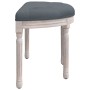 Dark gray velvet bench 81.5x41x49 cm by vidaXL, Banks - Ref: Foro24-344412, Price: 68,35 €, Discount: %