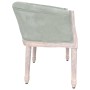 Light gray velvet bench 98x56x69 cm by vidaXL, Banks - Ref: Foro24-344511, Price: 215,30 €, Discount: %