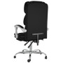 Silla de oficina reclinable cuero sintético negro de vidaXL, Sillas de oficina - Ref: Foro24-349629, Precio: 96,80 €, Descuen...