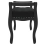 Black velvet bench 80x45x60 cm by vidaXL, Banks - Ref: Foro24-344435, Price: 137,66 €, Discount: %