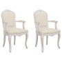 Dining chairs 2 units linen 62x59.5x100.5 cm by vidaXL, dining chairs - Ref: Foro24-344464, Price: 294,74 €, Discount: %