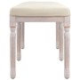 Linen bench 110x40x49 cm by vidaXL, Banks - Ref: Foro24-344450, Price: 107,31 €, Discount: %