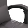 Silla de oficina reclinable masaje cuero sintético gris de vidaXL, Sillas de oficina - Ref: Foro24-349709, Precio: 112,18 €, ...