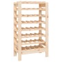 Solid pine wood wine rack 61.5x30x107.5 cm by vidaXL, Wine racks - Ref: Foro24-822541, Price: 89,72 €, Discount: %