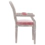 Silla de comedor terciopelo rosa 54x56x96,5 de vidaXL, Sillas de comedor - Ref: Foro24-344485, Precio: 119,99 €, Descuento: %