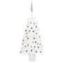 Árbol de Navidad preiluminado con luces y bolas blanco 90 cm de vidaXL, Arboles de navidad - Ref: Foro24-3077717, Precio: 69,...