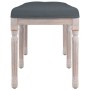 Dark gray velvet bench 110x40x49 cm by vidaXL, Banks - Ref: Foro24-344454, Price: 73,64 €, Discount: %