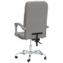 Silla de oficina reclinable de tela gris taupé de vidaXL, Sillas de oficina - Ref: Foro24-349635, Precio: 88,78 €, Descuento: %